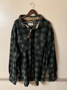 Legendary Whitetails Men’s Navigator Fleece Button Down Shirt 4XL NWT - Picture 1 of 3