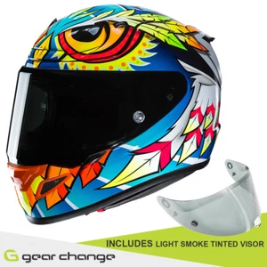 Casco de motocicleta HJC RPHA 12 - Spasso - Incluye visera de humo de luz gratuita - Imagen 1 de 12