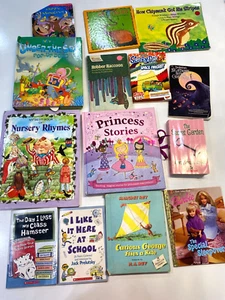 14 Kids Book Bundle Random Lot - Picture 1 of 13