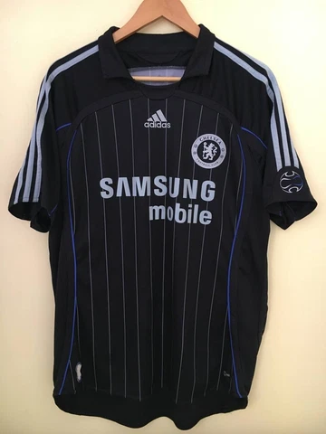 Chelsea FC 2006 2007 Adidas away football shirt soccer jersey. Size L Cover