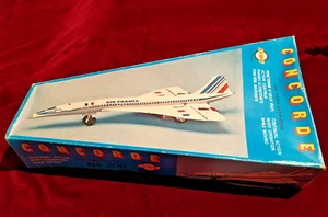 AMAZING VINTAGE RARE GREEK AIR FRANCE - CONCORD - B/O BY LYRA FROM 70s BOXED - Bild 1 von 14