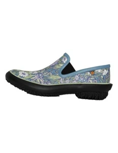 Bogs Outdoor Shoes Womens Vintage Floral Patch Light Blue Multi 73186 - Picture 1 of 1