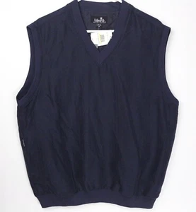 Giubbotto Ashworth Weather Systems uomo blu navy medio nuovo con etichette giacca a vento golf - Foto 1 di 13