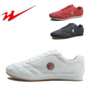 Kung Fu Martial Arts Wushu Tai Chi Shaolin Unisex Sports Exercise Shoes Footwear - Picture 1 of 5