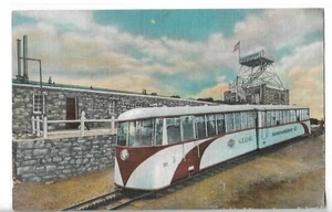 VTG Postcard - Streamline Cog Train Old Summit House Pikes Peak CO - Picture 1 of 2
