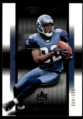 2005 Upper Deck Ultimate Collection Darrell Jackson 504/550 Seattle Seahawks #86 - Image 1 of 2