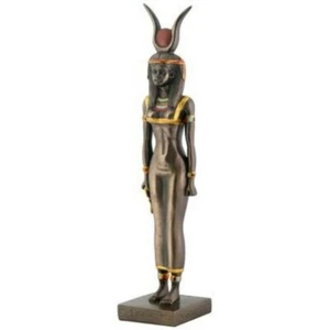 Ägyptische Bronze Isis Sammlerstück Statue - Bild 1 von 1