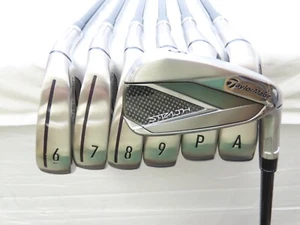 TaylorMade Stealth Iron Set 5-PW,AW Fujikura Ventus 5-A Senior Flex Graphite - Picture 1 of 8