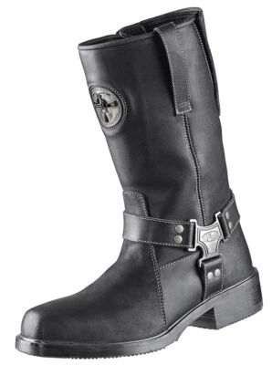 Held Nevada II 2 Size 43 Chopper Boots Black Waterproof Motorcycle - Imagem 1 de 3