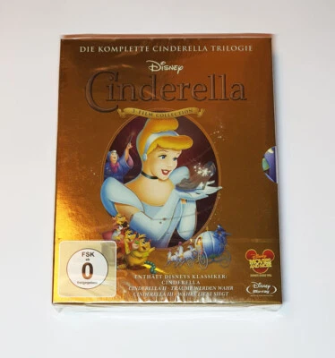 Cinderella 1-3 Trilogie (3-Film Collection) - Disney - Blu-Ray - Neu + OVP - Bild 1 von 2