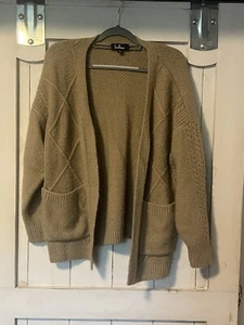Lulus Cardigan Women's Medium Long Sleeve Cardigan  Sweater Super Soft Granny - Picture 1 of 6