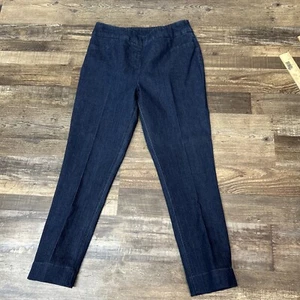 Soft Surroundings Jeans SiPull On Skinny Jegging Dark Wash Size PS 39164 - Picture 1 of 9
