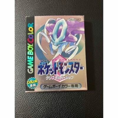 Nintendo Pokemon Crystal Version Japan Gameboy Color GBC Pocket Monster ❤️NEW❤️ - Image 1 of 4