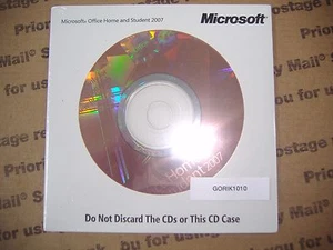 Microsoft Office 2007 Home and Student Full English Version = NUEVO SELLADO = - Imagen 1 de 3