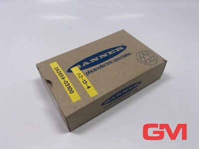 Banner Lichtleiter-Verstärker D10UPFP Fibre Optic Sensor 63995 Design D10 - Image 1 of 4