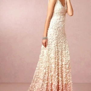 BHLDN Emma Wedding Gown Size 4 - Picture 1 of 1