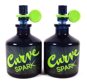 CURVE Spark Cologne Spray for Men Two 2.5 oz / 75 ml bottles = 5 oz Total NEW - Picture 1 of 3