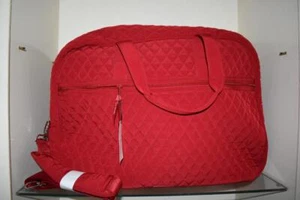Vera Bradley Grand Traveler Bag Tango Red 23168-480 NWT - Picture 1 of 3