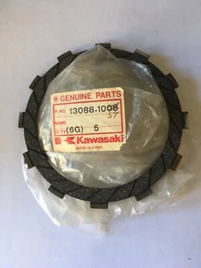 KAWASAKI FRICTION PLATE KLT KL KLR KZ KSF KH H1 MACH +++ 13088-1008 / 13088-1057 - Picture 1 of 2