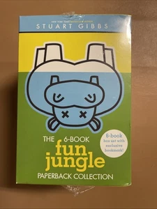 6 Book Fun Jungle Collection: Box set. BRAND NEW SEALED Stuart Gibbs Children 8+ - Bild 1 von 7