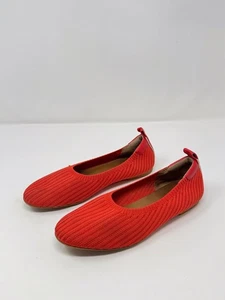 Everlane The Day Glove Damen Ballerinas rot gerippt Slipper Ballerina US 6 - Bild 1 von 7