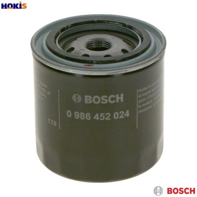 OIL FILTER 0 986 452 024 FOR LTI NISSAN TRADE/Van/Platform/Chassis 280ZX,XZT TX - Image 1 of 4