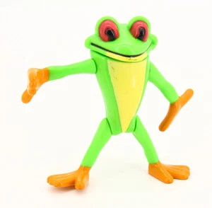 Rainforest Cafe Cha Cha Tree Frog PVC Figure 3.25” Vintage 2001 Collectible Toy - Picture 1 of 11