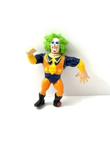 WWE HASBRO SERIES 9 DOINK THE CLOWN WRESTLING FIGURE CUSTOM PAINT BROKEN FOOT - Picture 1 of 4