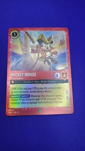 Carta Promo Disney Lorcana Topolino Capitano Pirata 18/P2 (Aperta mai giocata)  - Foto 1 di 2