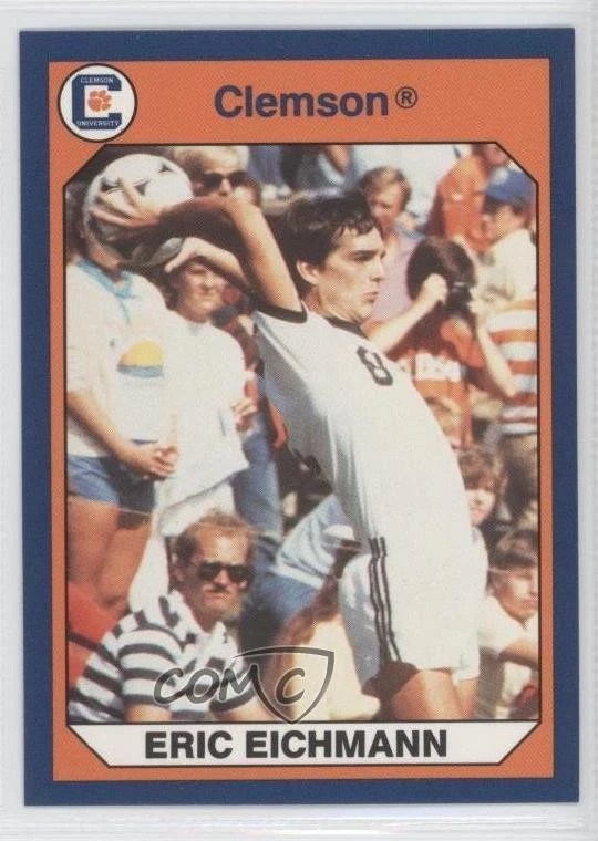 1990 Collegiate Collection Clemson Tigers Eric Eichmann #22 - Image 1 of 2