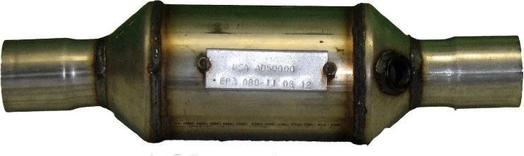 Stainless Steel Rear Universal Catalytic Converter Body 2" Inlet Outlet 18" OAL - Image 1 of 4