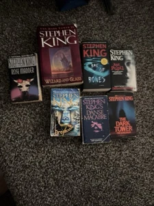 Stephen King Paperback Soft Cover Lot of  7 Books Wizard Glass Bag Of Bones - Bild 1 von 20