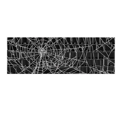64/74Key Keycaps Spiders Web Keycap Side Print Backlit Keycaps for Keyboards - image 1 of 4