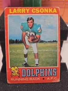 Topps 1971 - #45 Larry Csonka - Imagen 1 de 2