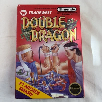 Double Dragon — только коробка — Nintendo NES — подлинная - Изображение 1 из 4