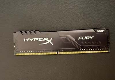 HyperX Fury 8GB (1 x 8GB) DIMM DDR4 3200Mhz - Image 1 of 2