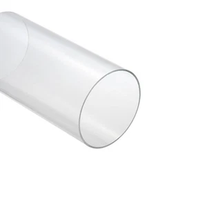 125mm ID 130mm 5" OD 10" Acrylic Pipe Clear Rigid Round Tube - Picture 1 of 7