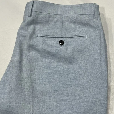 J Crew Pants Mens Blue Ludlow Slim Fit Stretch Dress Slacks Wool Formal Sz 36X33 - Image 1 of 4