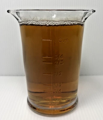 Anchor Hockling Clear 3 Spout 8 OZ Measuring Cup USA - Image 1 of 4