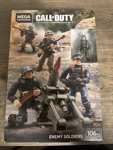 Mega Construx Call of Duty WW2 Enemy Soldiers Building Kit - Picture 1 of 2