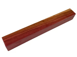 African Pink Ivory Wood turning blank 1-1/2" x 1-1/2" x 12-1/8" (k90) Dried - Picture 1 of 8