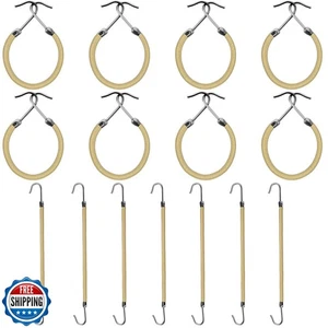 Hotop 15 Piezas Gancho Elástico Corbata para Cabello Estilo Cola de Caballo Soporte Ganchos Cordón para - Imagen 1 de 5