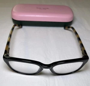 Kate Spade Women Eyeglasses Tabby/o B415 Black B-Shape 50/16 135 FRAMES ONLY!!! - Picture 1 of 11