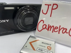 READ English SONY Cybershot DSC-WX220 black 18.2MP 10x Zoom Digital Camera 1818 - Picture 1 of 17