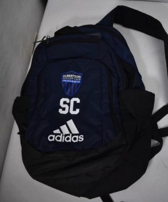 Adidas Defender Mochila Unisex Azul Marino Bolso Club de Fútbol Marca Long Island Foto 1 de 4