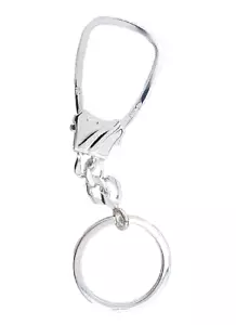 PORTACHIAVI ARGENTO STERLING ITALIANO .925 EBS8268/121123 - Foto 1 di 2
