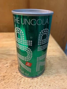 Vintage 7 UP 10 Oz. 284ml Empty Steel Pull Tab Soda Can TORONTO, CANADA - Picture 1 of 7
