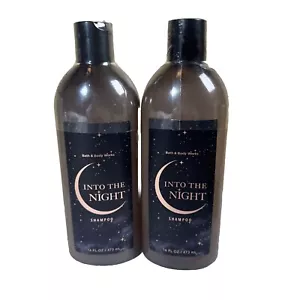 2 NEW BATH & BODY WORKS INTO THE NIGHT HAIR SHAMPOO 16OZ LARGE BOTTLE SCENTED - Picture 1 of 3