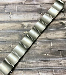 Pulsera de ley vintage Los Castillo Taxco (7,5 pulgadas) - Imagen 1 de 9