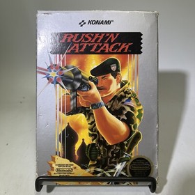 Rush'n Attack Nintendo Entertainment System 1987 Nes CIB #ML